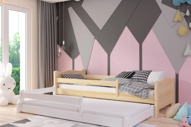 Ausziehbett, Kinderbett, Doppelbett DUO - Kubuk Moebel Ausziehbett, Kinderbett, Doppelbett DUO - Kubuk Moebel