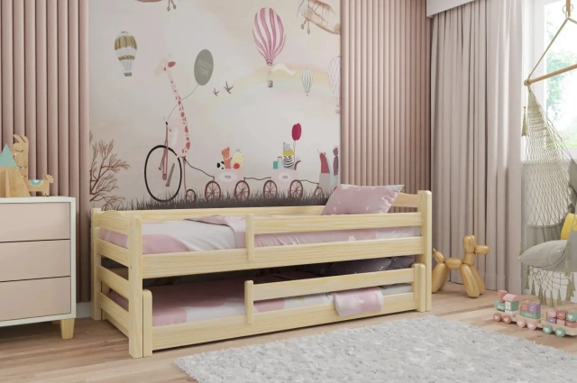 Kinderbett, Ausziehbett DUO MAX - Kubuk Moebel Kinderbett, Ausziehbett DUO MAX - Kubuk Moebel