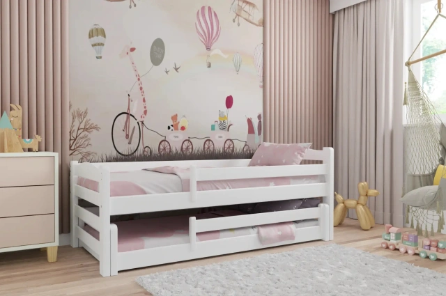 Kinderbett, Ausziehbett DUO MAX - Kubuk Moebel Kinderbett, Ausziehbett DUO MAX - Kubuk Moebel