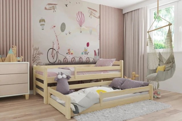 Kinderbett, Ausziehbett DUO MAX - Kubuk Moebel Kinderbett, Ausziehbett DUO MAX - Kubuk Moebel