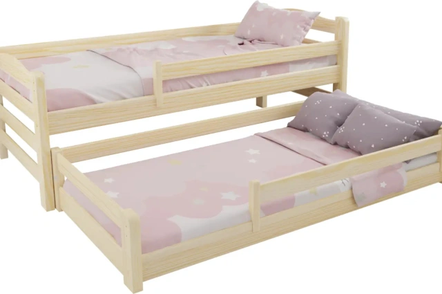 Kinderbett, Ausziehbett DUO MAX - Kubuk Moebel Kinderbett, Ausziehbett DUO MAX - Kubuk Moebel