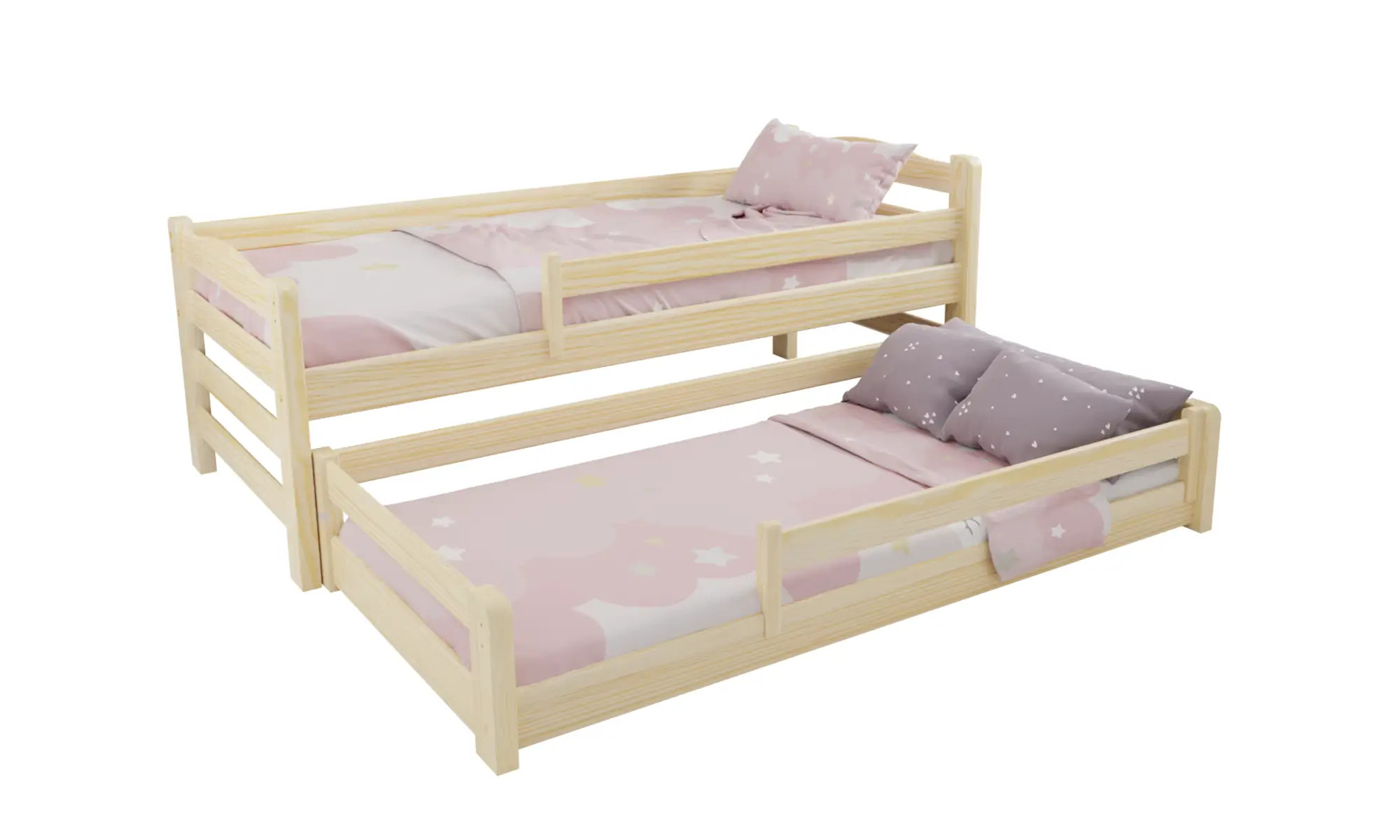 Kinderbett, Ausziehbett DUO MAX - Kubuk Moebel Kinderbett, Ausziehbett DUO MAX - Kubuk Moebel