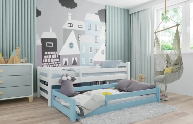 Kinderbett, Ausziehbett DUO MAX - Kubuk Moebel Kinderbett, Ausziehbett DUO MAX - Kubuk Moebel