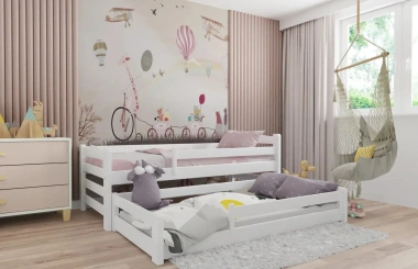 Kinderbett, Ausziehbett DUO MAX - Kubuk Moebel Kinderbett, Ausziehbett DUO MAX - Kubuk Moebel