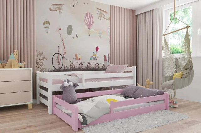 Kinderbett, Ausziehbett DUO MAX - Kubuk Moebel Kinderbett, Ausziehbett DUO MAX - Kubuk Moebel