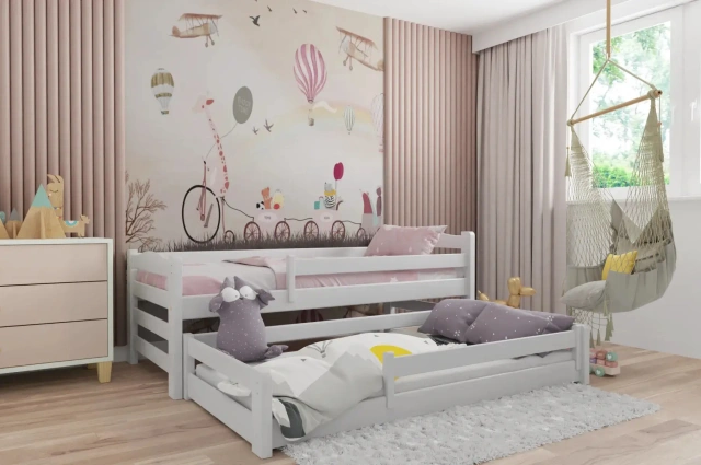 Kinderbett, Ausziehbett DUO MAX - Kubuk Moebel Kinderbett, Ausziehbett DUO MAX - Kubuk Moebel