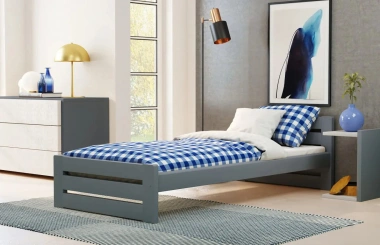 Einzelbett, Ausziehbett, Kinderbett aus massivem Fichtenholz DREAM - Kubuk Moebel Einzelbett, Ausziehbett, Kinderbett aus massivem Fichtenholz DREAM - Kubuk Moebel