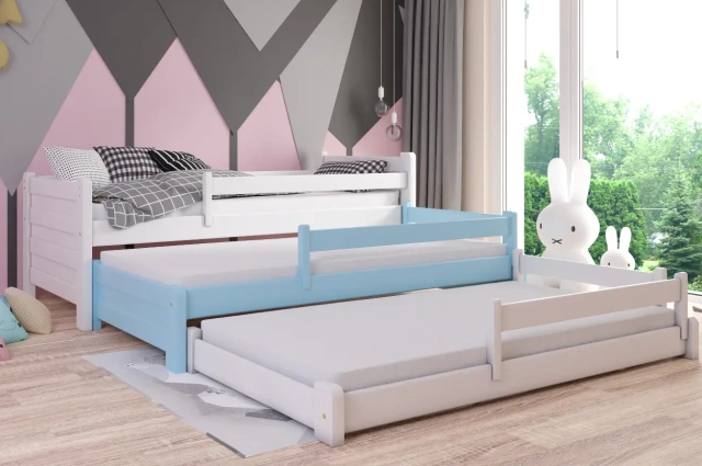 Ausziehbett, Kinderbett, Doppelbett TRIOS - Kubuk Moebel Ausziehbett, Kinderbett, Doppelbett TRIOS - Kubuk Moebel