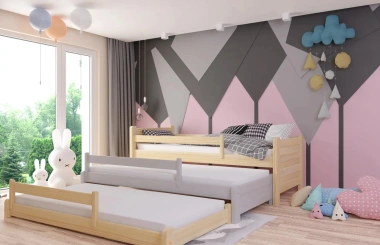 Ausziehbett, Kinderbett, Doppelbett TRIOS - Kubuk Moebel Ausziehbett, Kinderbett, Doppelbett TRIOS - Kubuk Moebel