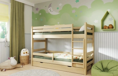 Etagenbett, Kinderbett Pietrus Midi - Kubuk Moebel Etagenbett, Kinderbett Pietrus Midi - Kubuk Moebel