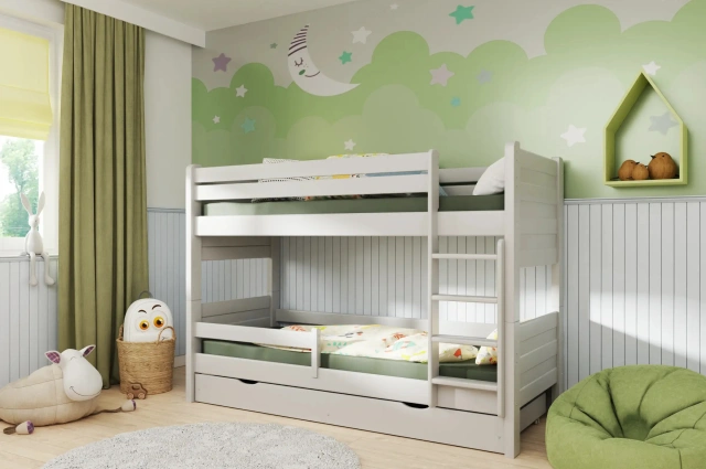 Etagenbett, Kinderbett Pietrus Maxi - Kubuk Moebel Etagenbett, Kinderbett Pietrus Maxi - Kubuk Moebel