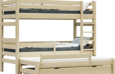 Etagenbett, Kinderbett Pietrus Midi Plus - Kubuk Moebel