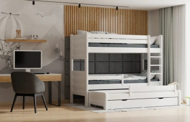Etagenbett, Kinderbett Pietrus Maxi Plus - Kubuk Moebel