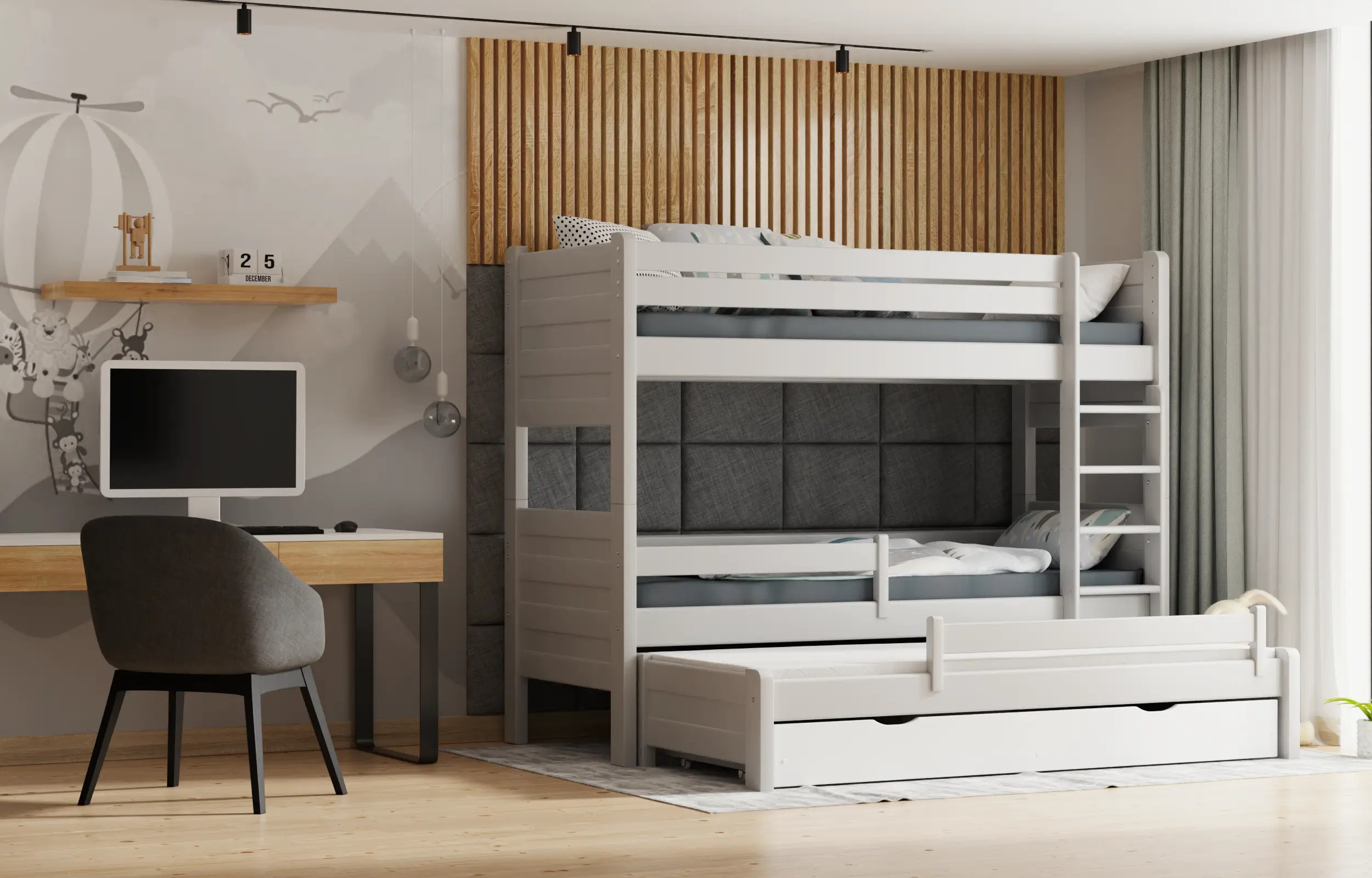 Etagenbett, Kinderbett Pietrus Maxi Plus - Kubuk Moebel Etagenbett, Kinderbett Pietrus Maxi Plus - Kubuk Moebel