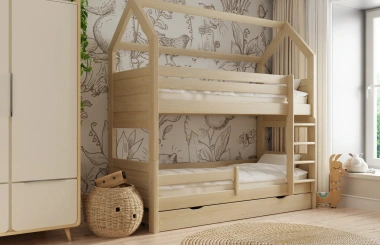 Hausbett, Kinderbett Pietrus Maxi Hause - Kubuk Moebel Hausbett, Kinderbett Pietrus Maxi Hause - Kubuk Moebel