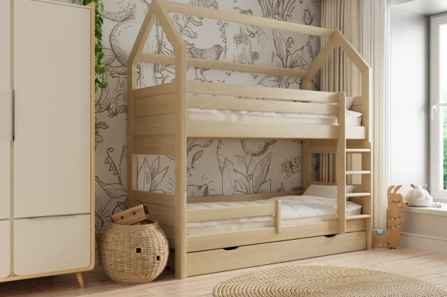 Hausbett, Kinderbett Pietrus Maxi Hause - Kubuk Moebel Hausbett, Kinderbett Pietrus Maxi Hause - Kubuk Moebel