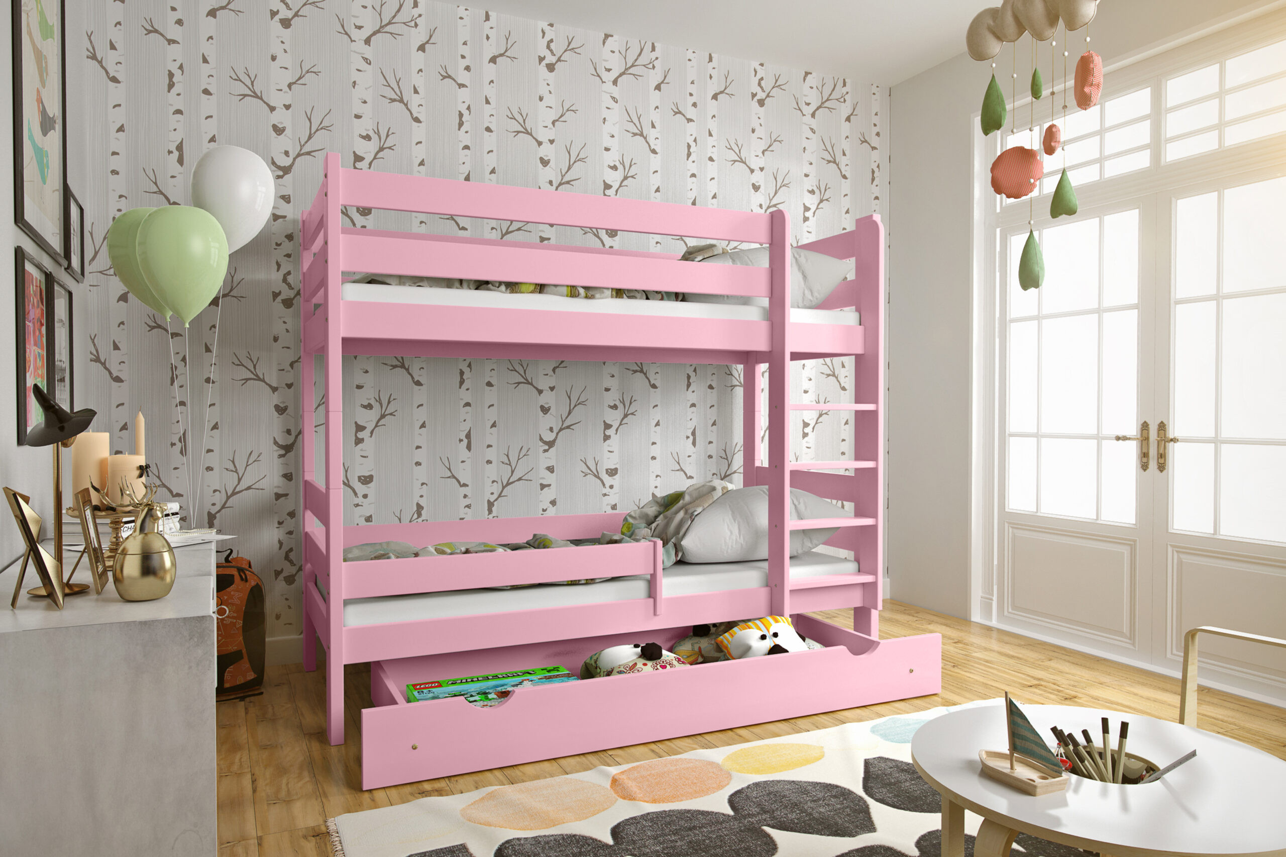 Etagenbett, Kinderbett GAT - Kubuk Moebel