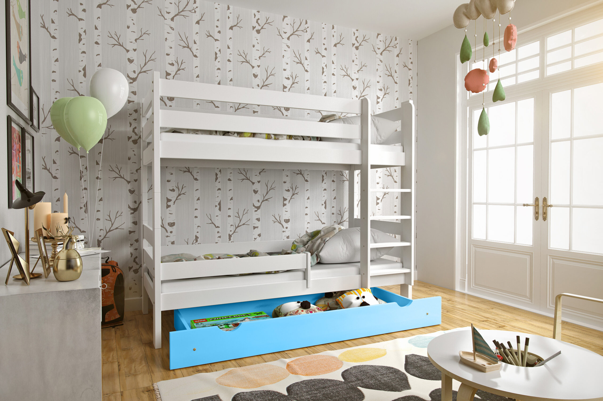 Etagenbett, Kinderbett GAT - Kubuk Moebel