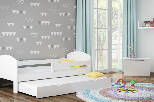 Einzelbett, Kinderbett MIKO - Kubuk Moebel