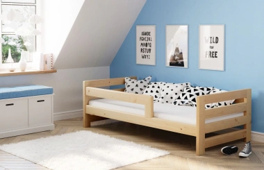 Einzelbett, Ausziehbett, Kinderbett, Doppelbett aus massivem Fichtenholz CLASSIK - Kubuk Moebel Einzelbett, Ausziehbett, Kinderbett, Doppelbett aus massivem Fichtenholz CLASSIK - Kubuk Moebel