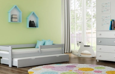 Einzelbett, Kinderbett TOMI - Kubuk Moebel