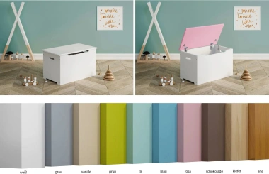 Einzelbett, Kinderbett TOMI - Kubuk Moebel