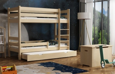 Etagenbett, Kinderbett GAT TRIO - Kubuk Moebel