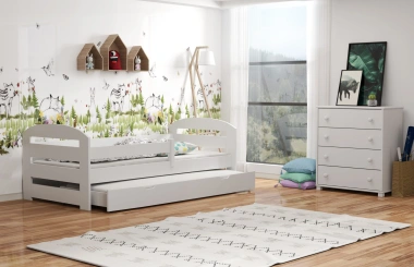 Ausziehbett, Kinderbett, Doppelbett KAMI PLUS - Kubuk Moebel