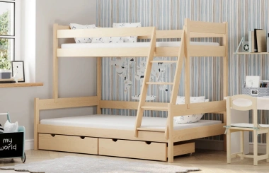 Etagenbett, Kinderbett NOAH - Kubuk Moebel