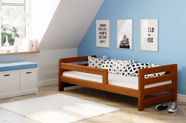 Einzelbett, Ausziehbett, Kinderbett, Doppelbett aus massivem Fichtenholz CLASSIK - Kubuk Moebel Einzelbett, Ausziehbett, Kinderbett, Doppelbett aus massivem Fichtenholz CLASSIK - Kubuk Moebel