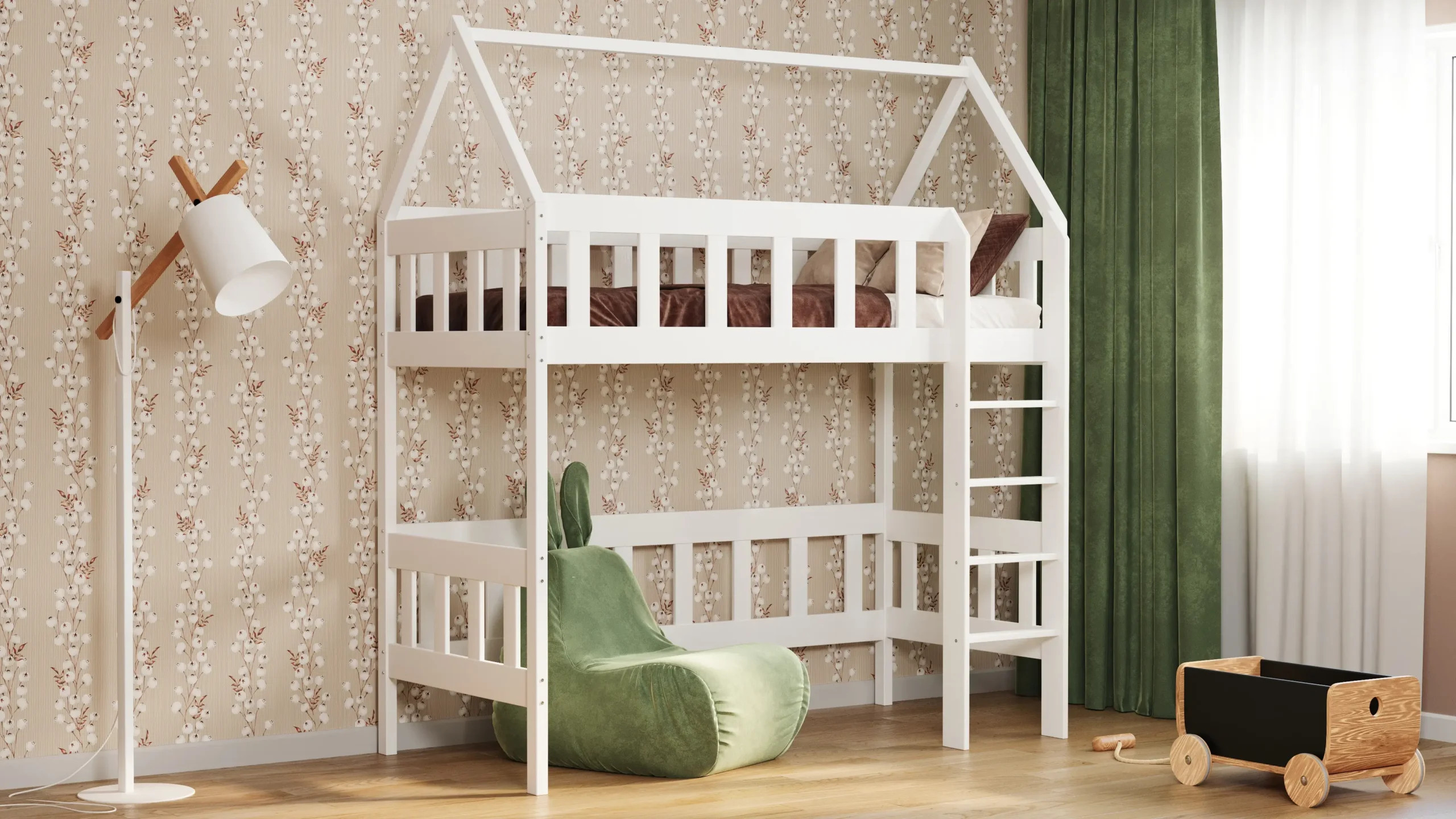 Hochbett, Kinderbett CHWAT - Kubuk Moebel