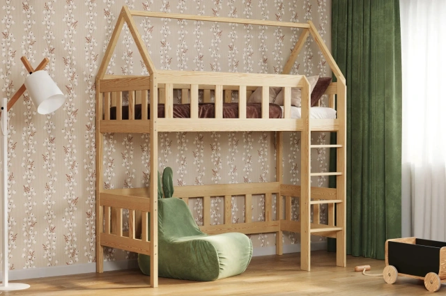 Hochbett, Kinderbett CHWAT - Kubuk Moebel