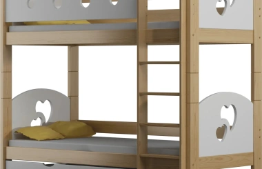 Etagenbett, Kinderbett FINEZJA - Kubuk Moebel