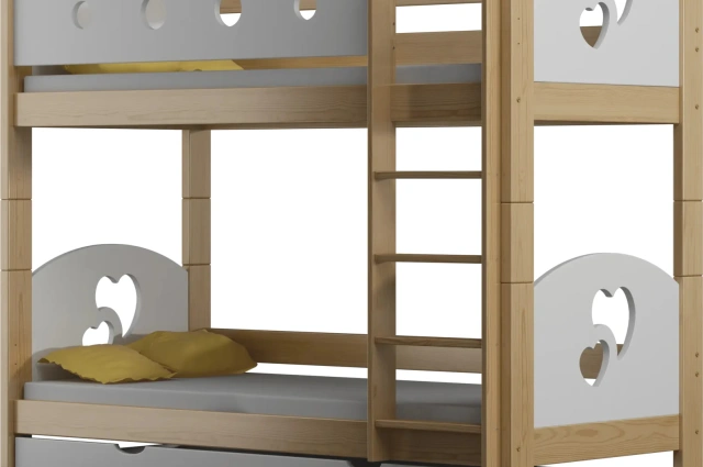 Etagenbett, Kinderbett FINEZJA - Kubuk Moebel