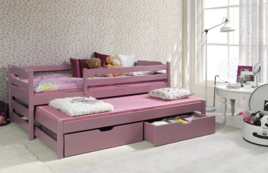 Ausziehbett, Kinderbett, Doppelbett MARTIN II - Kubuk Moebel