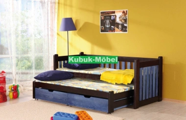 Ausziehbett, Kinderbett, Doppelbett PHIL - Kubuk Moebel