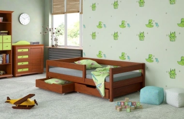 Einzelbett, Kinderbett FILIP Sofortlieferung - Kubuk Moebel