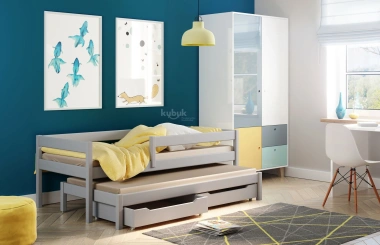 Ausziehbett, Kinderbett, Doppelbett MARIOS Sofortlieferung - Kubuk Moebel Ausziehbett, Kinderbett, Doppelbett MARIOS Sofortlieferung - Kubuk Moebel