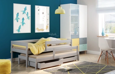 Ausziehbett, Kinderbett, Doppelbett MARIOS Sofortlieferung - Kubuk Moebel Ausziehbett, Kinderbett, Doppelbett MARIOS Sofortlieferung - Kubuk Moebel