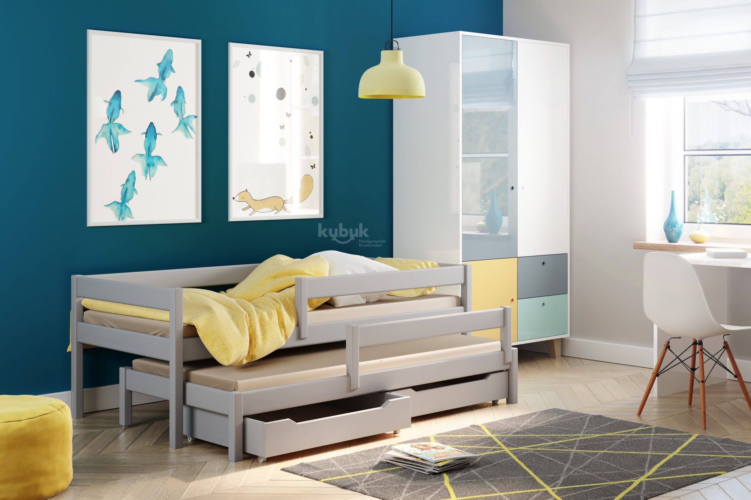 Ausziehbett, Kinderbett, Doppelbett MARIOS Sofortlieferung - Kubuk Moebel Ausziehbett, Kinderbett, Doppelbett MARIOS Sofortlieferung - Kubuk Moebel