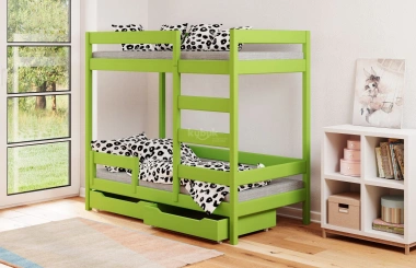 Etagenbett, Kinderbett VANESSA Sofortlieferung - Kubuk Moebel