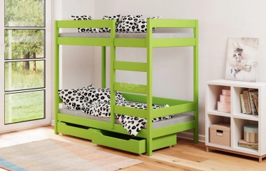 Etagenbett, Kinderbett VANESSA Sofortlieferung - Kubuk Moebel