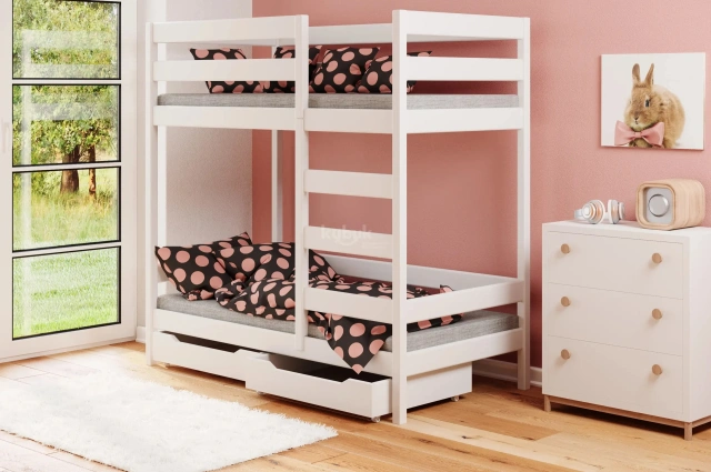 Etagenbett, Kinderbett VANESSA Plus Sofortlieferung - Kubuk Moebel