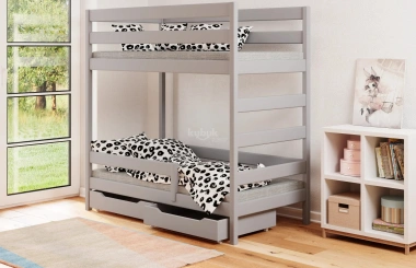 Etagenbett, Kinderbett VANESSA Plus Sofortlieferung - Kubuk Moebel
